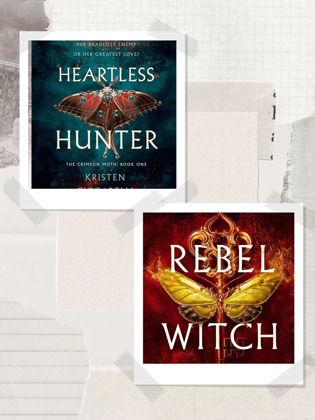 REVIEW: The Crimson Moth duology by Kristin&nbsp;Ciccarelli